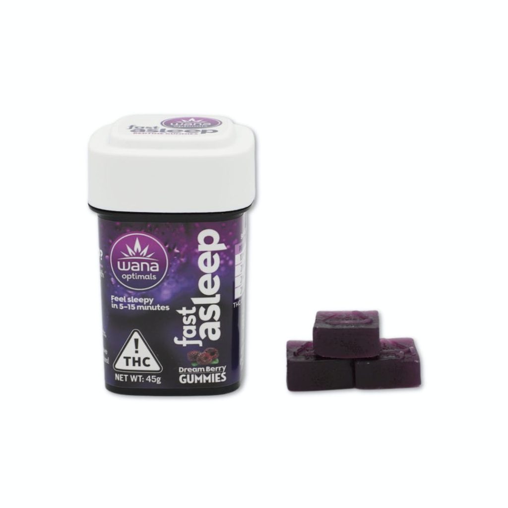 WANA Dream Berry Sleep Gummies 5:1:1:1 10pk [CBD 100mg | THC 20mg ...