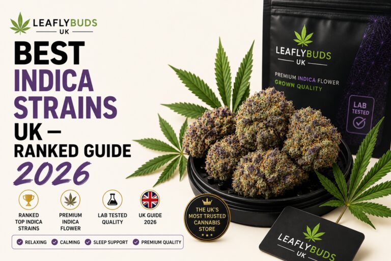 Best Indica Strains UK — Ranked Guide 2026