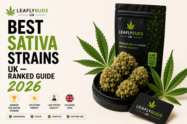Best Sativa Strains UK — Ranked Guide 2026 | Leaflybuds