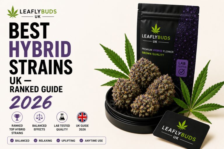 Best Hybrid Strains UK — Ranked Guide 2026 | Leaflybuds