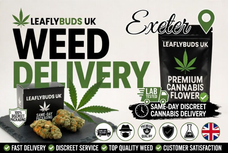 Weed Delivery Exeter — Same-Day Discreet Cannabis Delivery | Leaflybuds