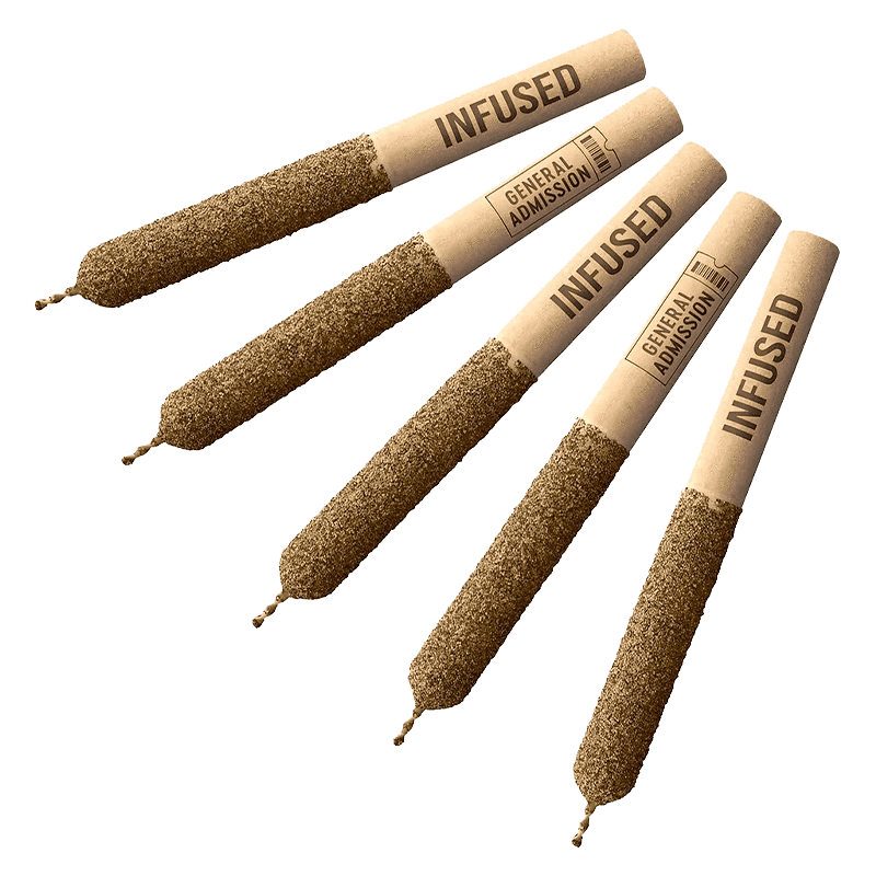 Cherry Watermelon Distillate Infused Pre-rolls 5 x 0.5 g
