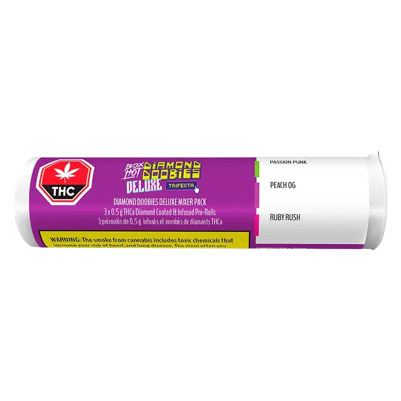 Diamond Doobies Deluxe Trifecta Infused Pre-rolls 3 x 0.5 g