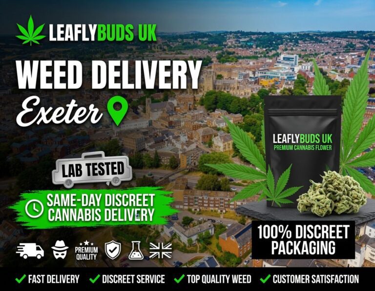 Weed Delivery Exeter — Same-Day Discreet Cannabis Delivery | Leaflybuds