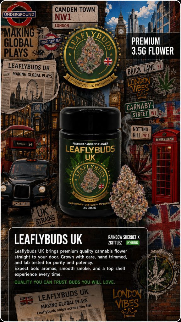 Leaflybuds UK - Top British Cannabis Delivery website